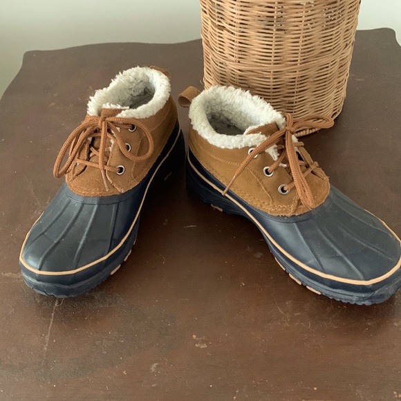 Bass Brand Duck Boots Rain Shoes Winter Shoes Size 7.5-8 - Picture 5 of 7